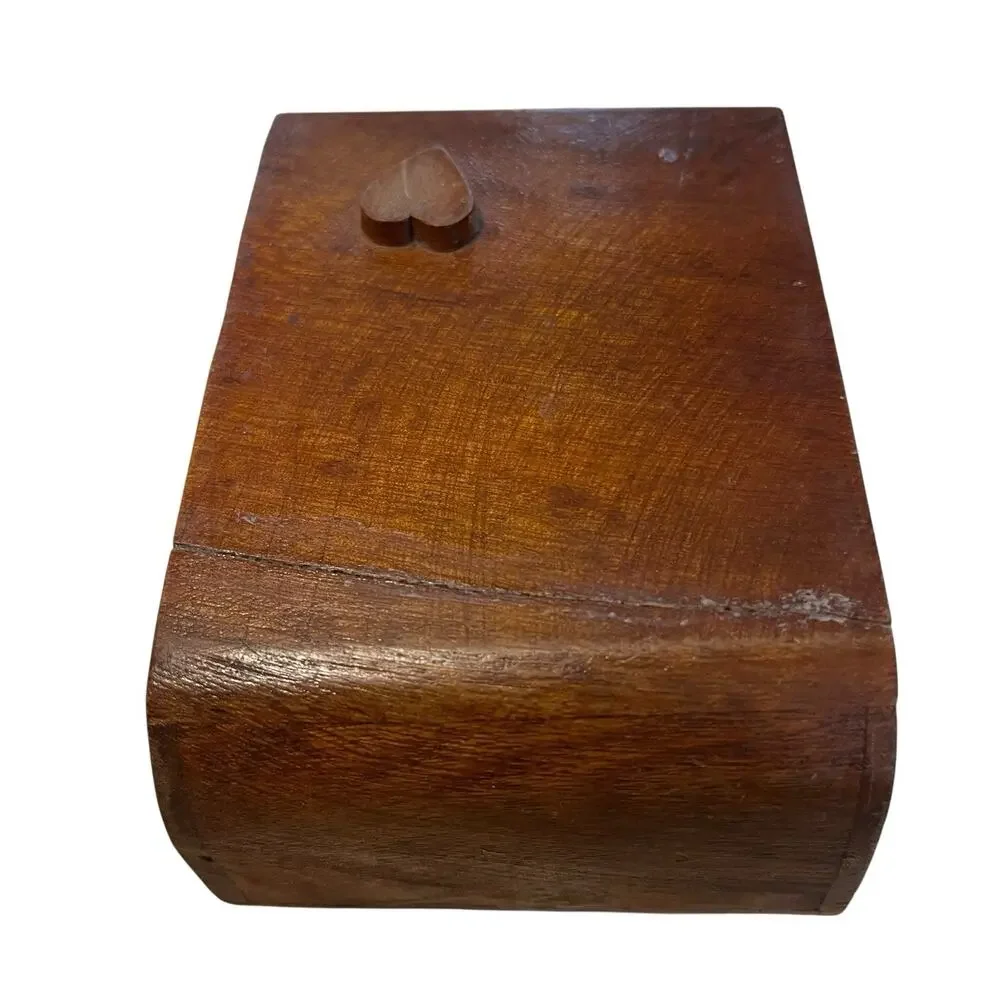 Marquetry Playing Cards Box Two Decks of Cards Aces Rustic Repair Vintage Gamble